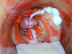 深入小穴的摄像头玩具捕捉到精液喷射剂量 asian gay sex videos gay site