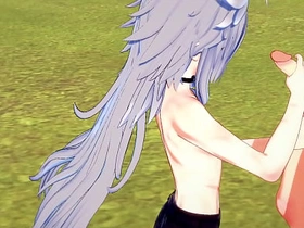 原神耽美 - Razor被Diluc打手枪和操 - 日本亚洲漫画动漫游戏色情同性 hot gay chinese men porn