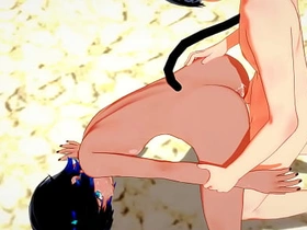 BL-猫男x狐男无套干两炮-伪娘变装日本亚裔漫画动漫游戏色情男同 close off asian porn gay