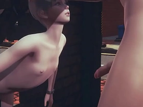 耽美伪娘-Seth和Rin伪娘粗暴3P-娘炮变装日本亚洲动漫游戏黄片基佬 porn gay japanese school