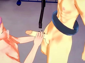 咒术回战耽美 - 虎杖悠仁打飞机后被宿傺干 - 娘炮变装日本亚洲漫画动漫游戏同性恋色情 gay men asian porn