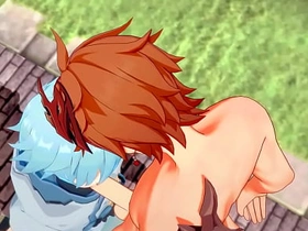 原神耽美-达达利亚x重云口交和肛内射-伪娘cos日本亚洲漫画动漫游戏色情同性 japanese detached porn star list