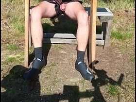 我是个发情的骑行者。当众撸管射精。 japan gay porn massage