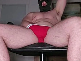 PhantomGentX穿红色Calvin Klein内裤 throne load!肌肉猛男撸出超硬巨量精液 south asian unconcerned boys sex videos